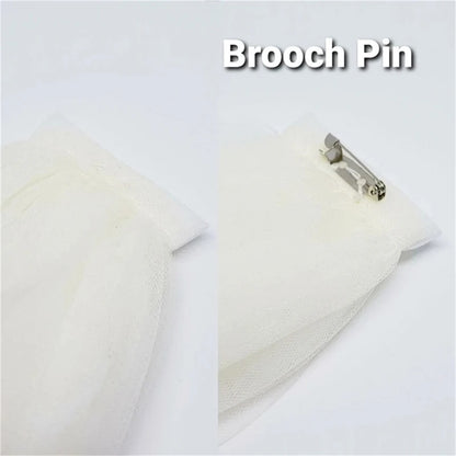 Cathedral Shoulder Veil with Pearls & Tassels - Beaded Bridal Cloak Veil 2m 3m 4m