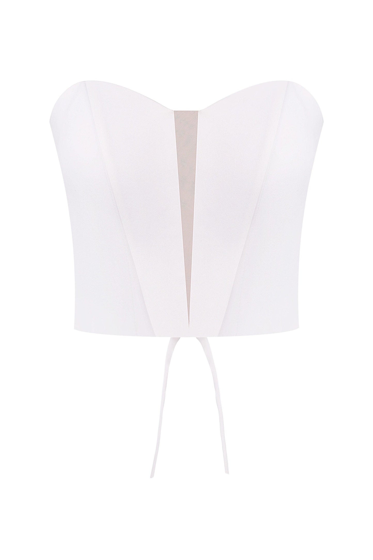 Satin Wedding Corset: Bridal Separates Top