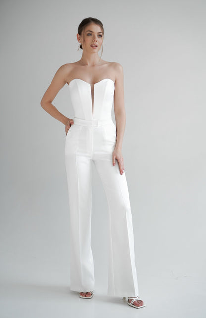 Satin Wedding Corset: Bridal Separates Top